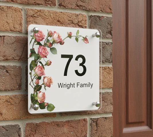 Huisnummer number plate door number plate naambordjes.