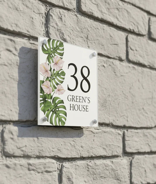 Number plate naambordjes welkomstbordjes.