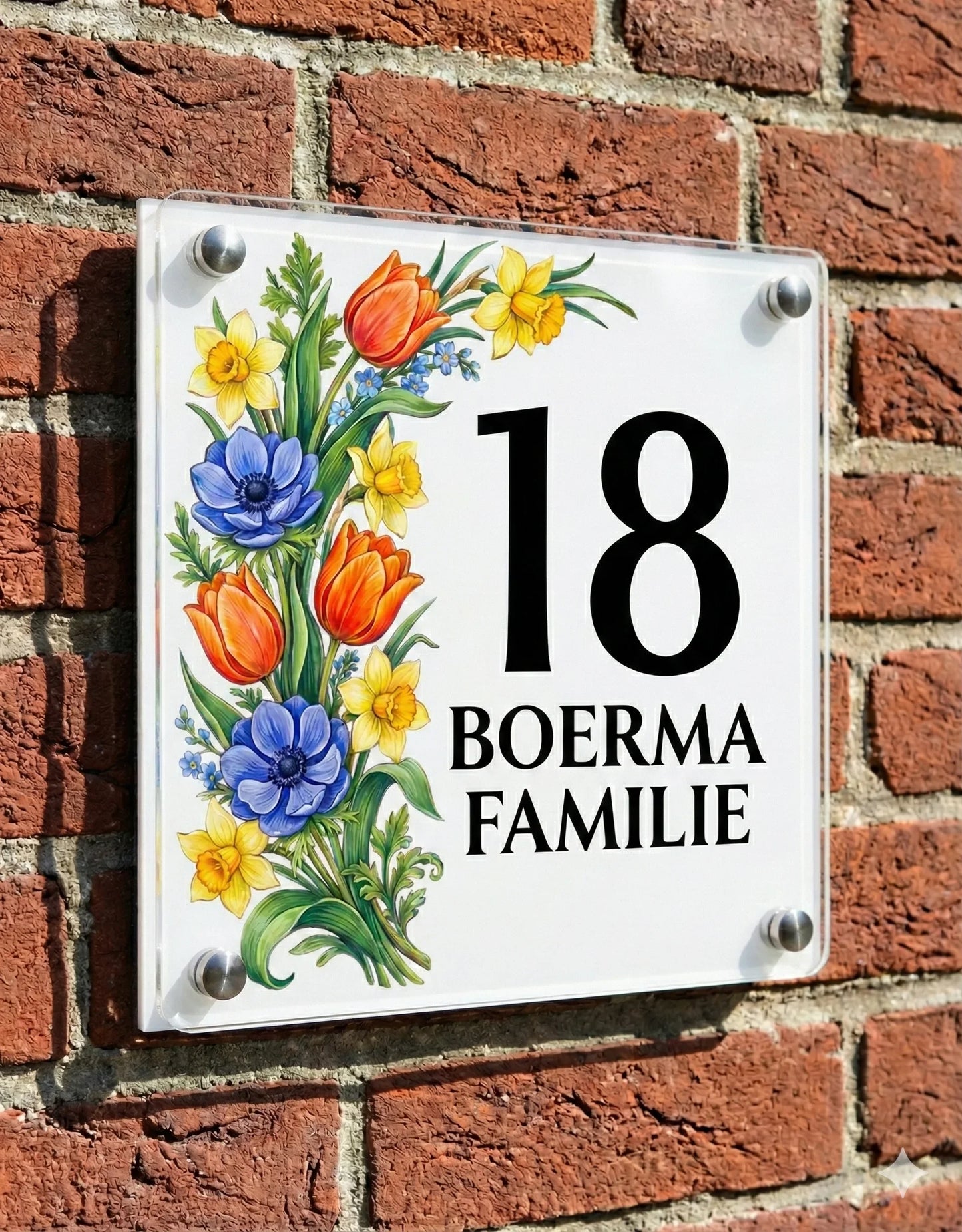 Nummerbordjes door number plate street number plate.