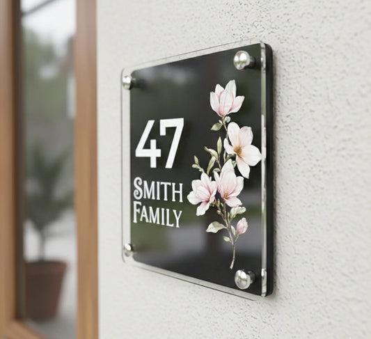 Street number plate family naamplatjes nummerbordjes.